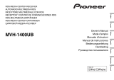Pioneer MVH-1400UB User manual