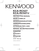 Kenwood KCA-RC527 Owner's manual