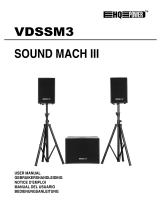 HQ Power SOUND MACH III VDSSM3 User manual