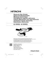Hitachi G15YC2 Owner's manual