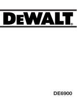 DeWalt DE6900 User manual