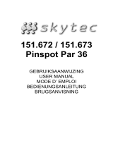 SKYTRONIC PINSPOT PAR 36 User manual