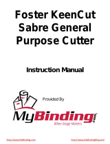 MyBinding Foster Keencut Sabre User manual