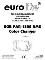 EuroLite RGB TL-150 DMX User manual