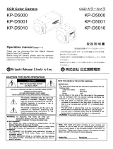 Hitachi KP-D5010 Operating instructions