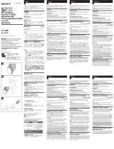 Sony VF 74CP User manual