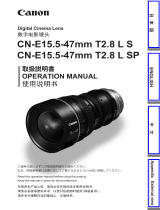Canon CN-E15.5-47mm T2.8 L S/SP User manual