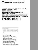 Pioneer PDK-5011 Owner's manual