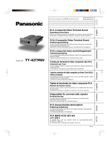 Panasonic TY42TM6V Operating instructions