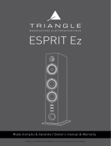 Triangle Antal esprit EZ bois noir Owner's manual