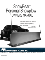 SNOWBEAR 324-080 User manual