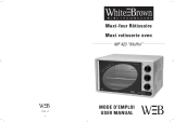 WHITE & BROWN MF 423 MUFFIN Owner's manual