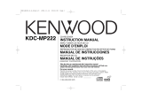 Kenwood KDC-MP222 User manual