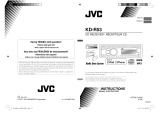JVC KD-R53 Owner's manual