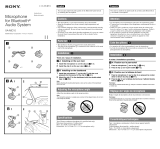 Sony XA-MC10 Operating instructions