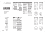 Alpine SWR-304E Owner's manual