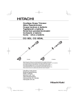 Hitachi CG18DAL User manual