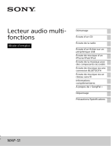 Sony MAP-S1 User guide