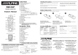 Alpine RUE-4167 Owner's manual