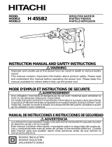 Hitachi H 45SB2 User manual