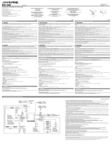 Alpine KCE-104V Owner's manual