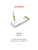 Leotec LEANDTV04 Quick start guide