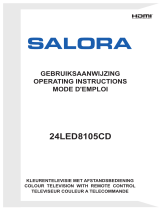 Salora 24LED8105CD Owner's manual