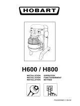 Hobart H-600 Operating instructions
