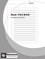Diamond TAV-B4/D User manual