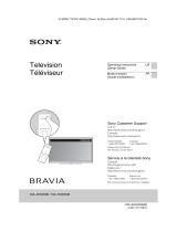 Sony KDL-65W950B Operating instructions