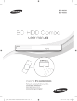 Samsung BD-H8900M Quick start guide