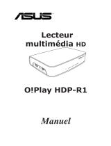 Asus O!Play HDP-R1 Owner's manual