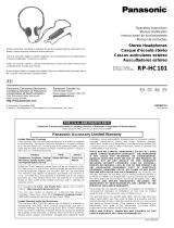 Panasonic RP HC101 User manual