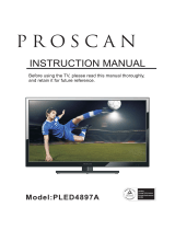 ProScan PLDED3273A User manual