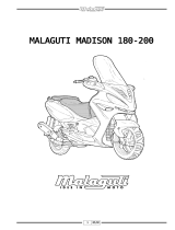 Malaguti MADISON 180-200 User manual