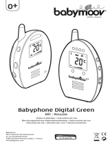 BABYMOOV BABYPHONE AUDIO GREEN DIGITAL Owner's manual