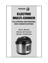 Fagor Electric Multi-Cooker Owner's manual
