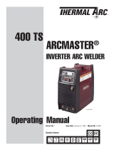 ESAB 400 TS ARCMASTER® Inverter Arc Welder User manual