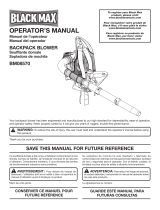 Black Max BM08570 User manual
