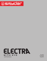 Spyder Electra Owner's manual
