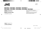 JVC KD-R461 Owner's manual