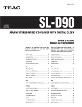 TEAC SL-D90 User manual