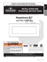NAPOLEON EFL42H Owner's manual