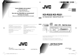 JVC KD-R 321 Owner's manual