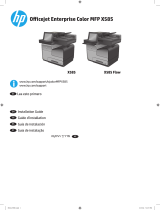 HP OfficeJet Enterprise Color MFP X585 series Installation guide