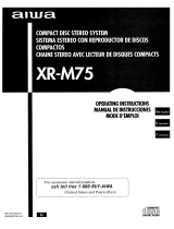 Aiwa XR-M75 User manual