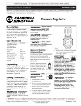 Campbell Hausfeld PA2123 User manual