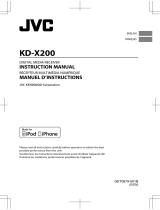 JVC KD-X200E Owner's manual