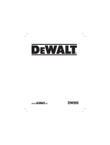 DeWalt DW060 User manual