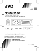 JVC KD-X30 Owner's manual